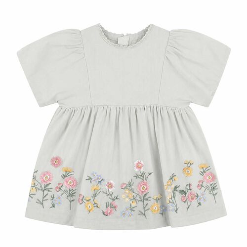 B&eacute;b&eacute; Pia Embroidered Hem Dress
